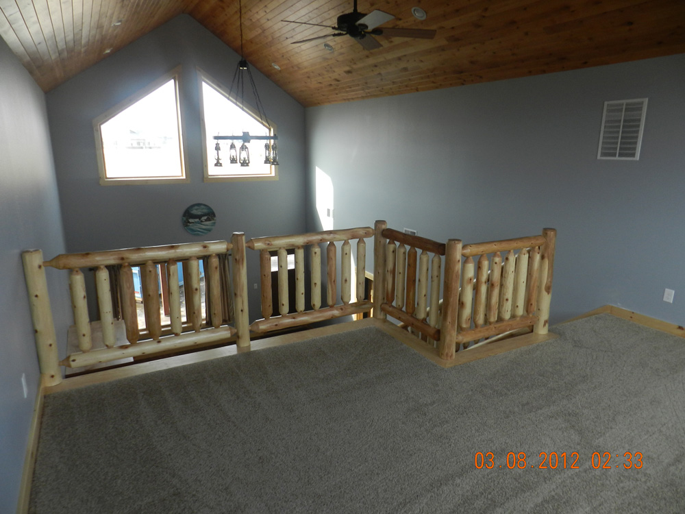 Impact Construction | Hull Iowa | Sioux County Construction near me | Building a house | Interior Design | Updated staircase and loft | Wood